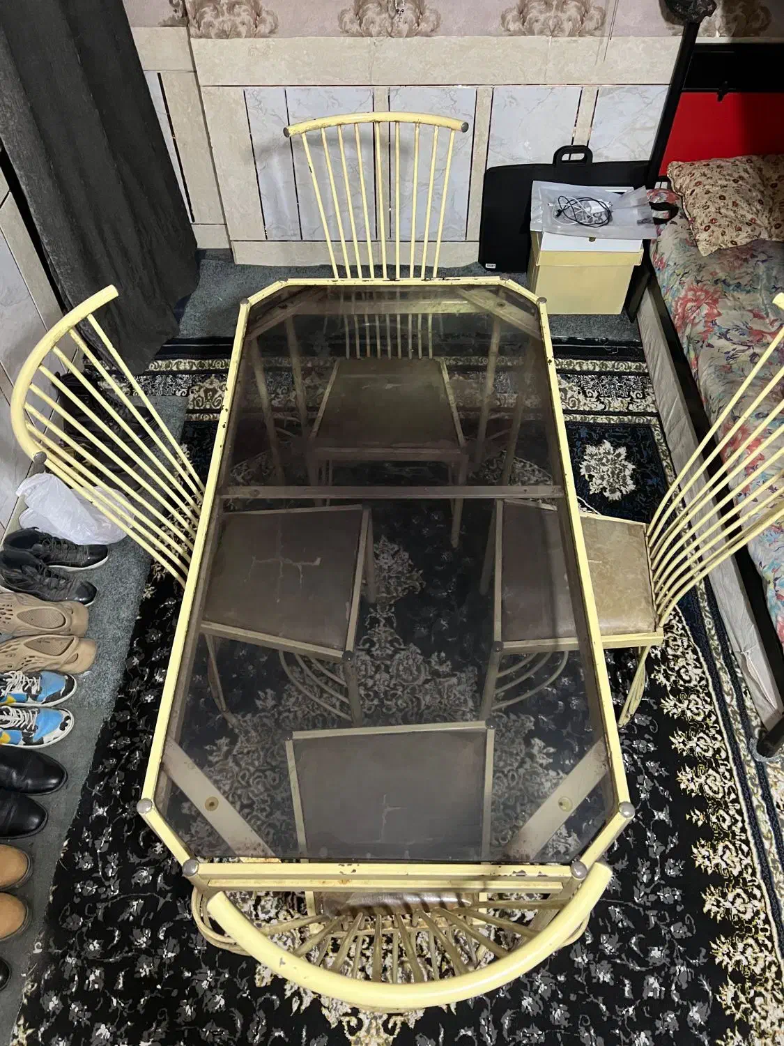 میز غذا خوری|میز و صندلی غذاخوری|خرمشهر, |دیوار