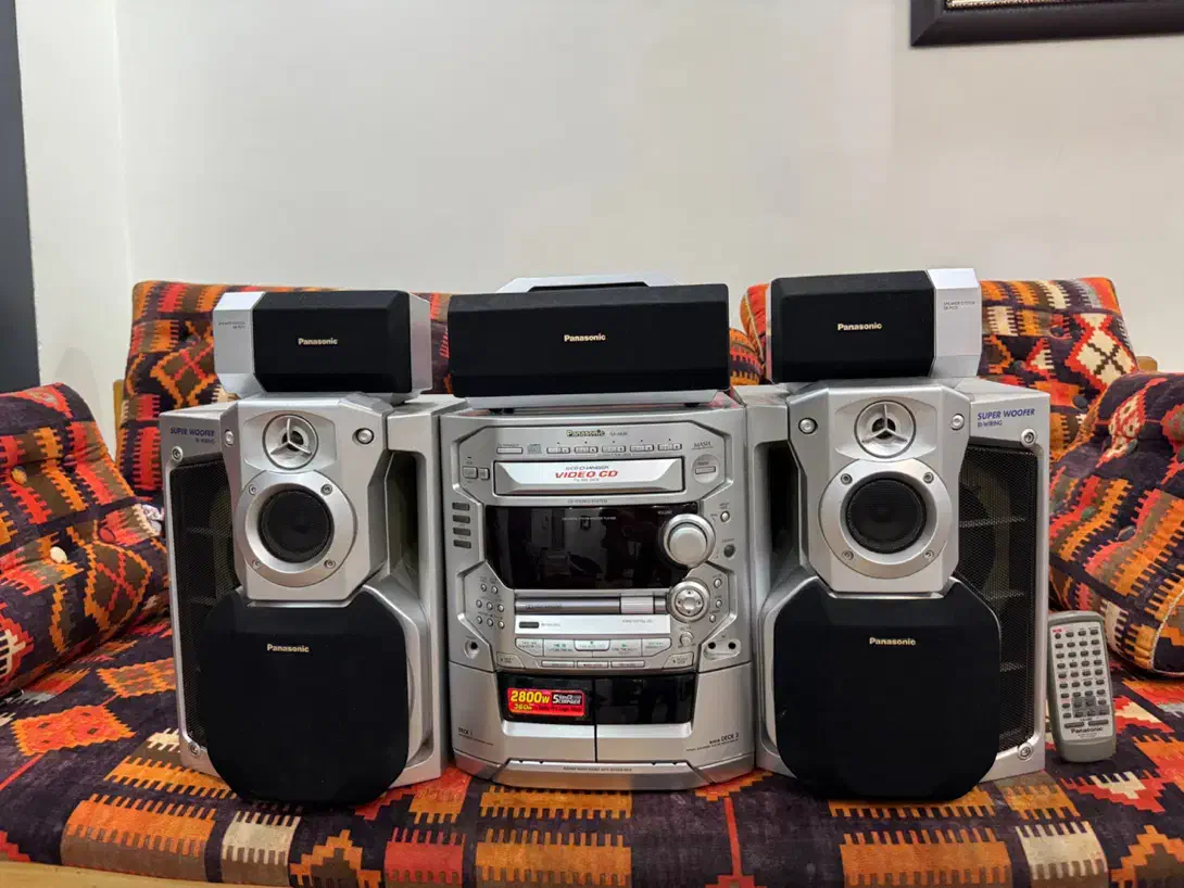 ضبط پاناسونیک ۲۸۰۰ وات اصل|سیستم صوتی خانگی|تهران, علم و صنعت|دیوار