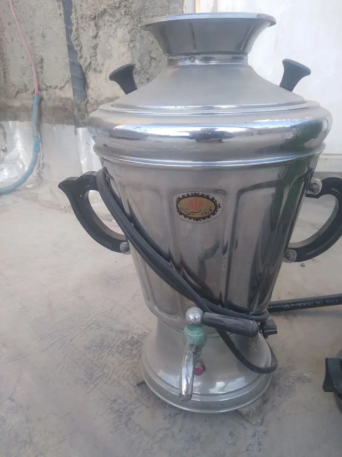 سماور برق و گازی در شهر قدس|سماور، چای‌ساز، قهوه‌ساز|قدس, شهر‌قدس|دیوار