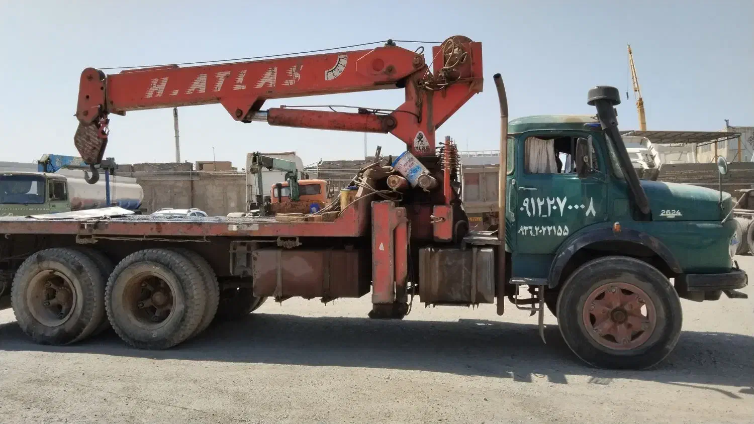 استخدام راننده جرثقیل|استخدام حمل و نقل|رباط‌کریم, شهرک صنعتی نصیرآباد|دیوار