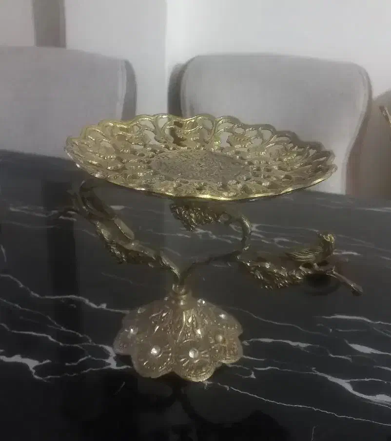 میوه خوری و شیرینی خوری برنز|ظروف سرو و پذیرایی|تهران, خاک سفید|دیوار