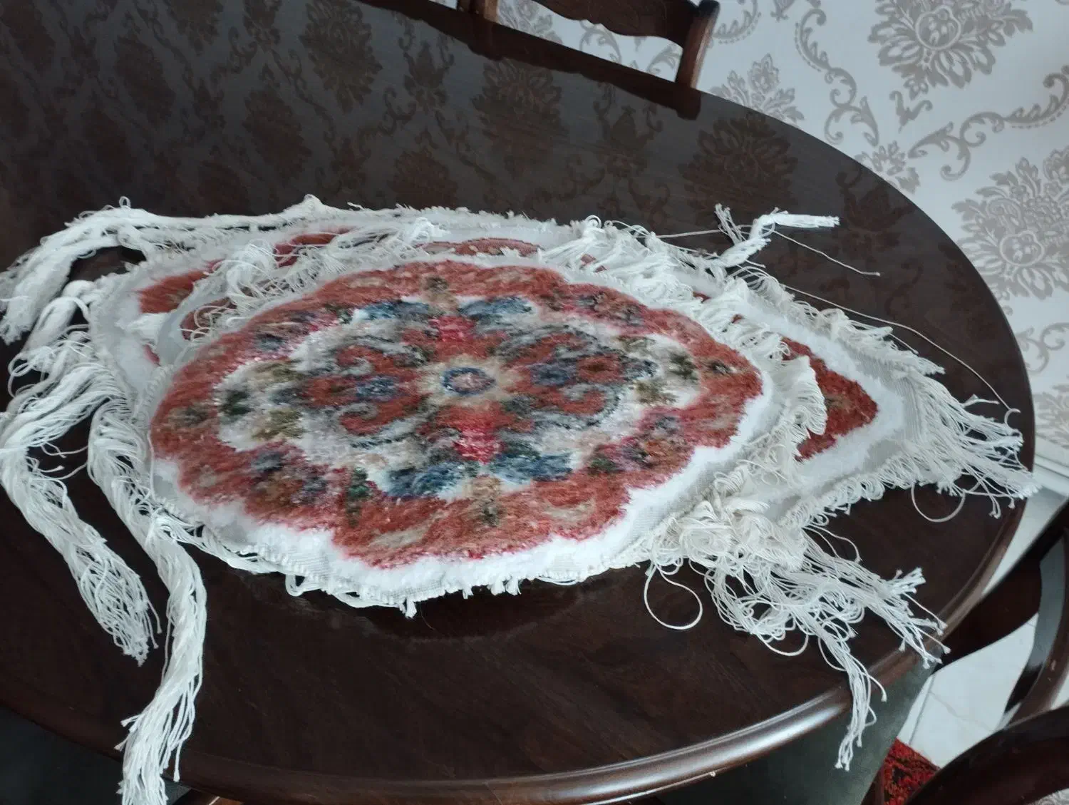 ست فرش رومیزی|فرش|باسمنج, |دیوار