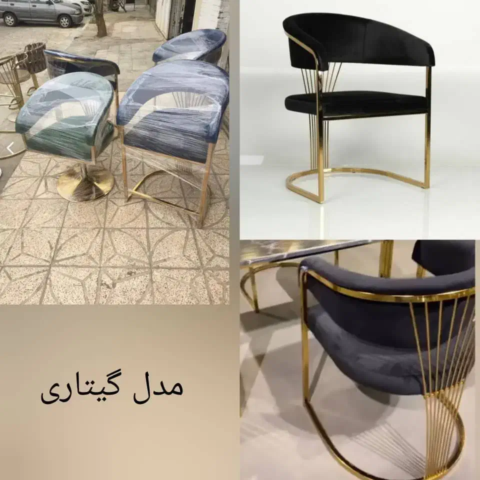 صندلی جزیره اپنی کانتر ثابت و جکدار کد۹۹|صندلی و نیمکت|همدان, |دیوار