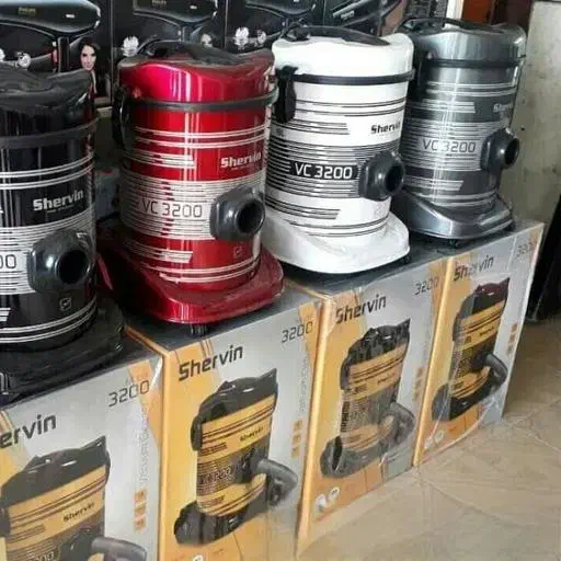 جاروبرقی سطلی شروین3200وات باصمانت|جاروبرقی، جارو شارژی، بخارشو|اهواز, کمپلو جنوبی|دیوار