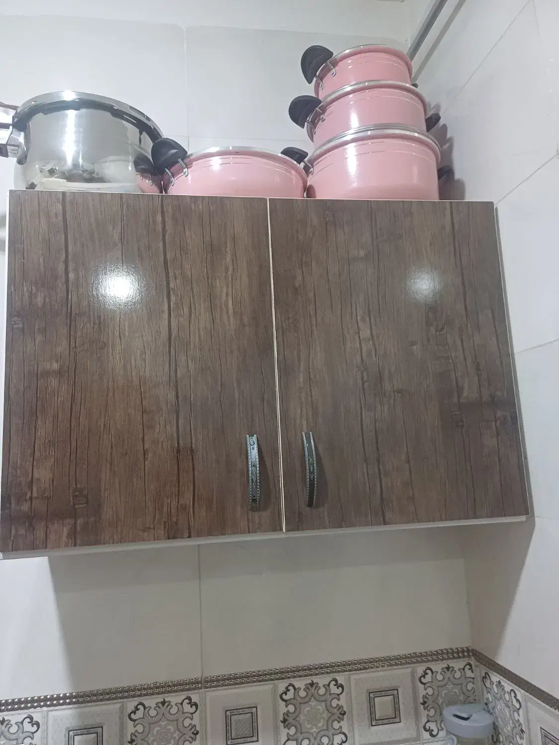 شش عدد کابینت درحد|آب‌چکان و نظم‌دهنده ظروف|مریوان, |دیوار