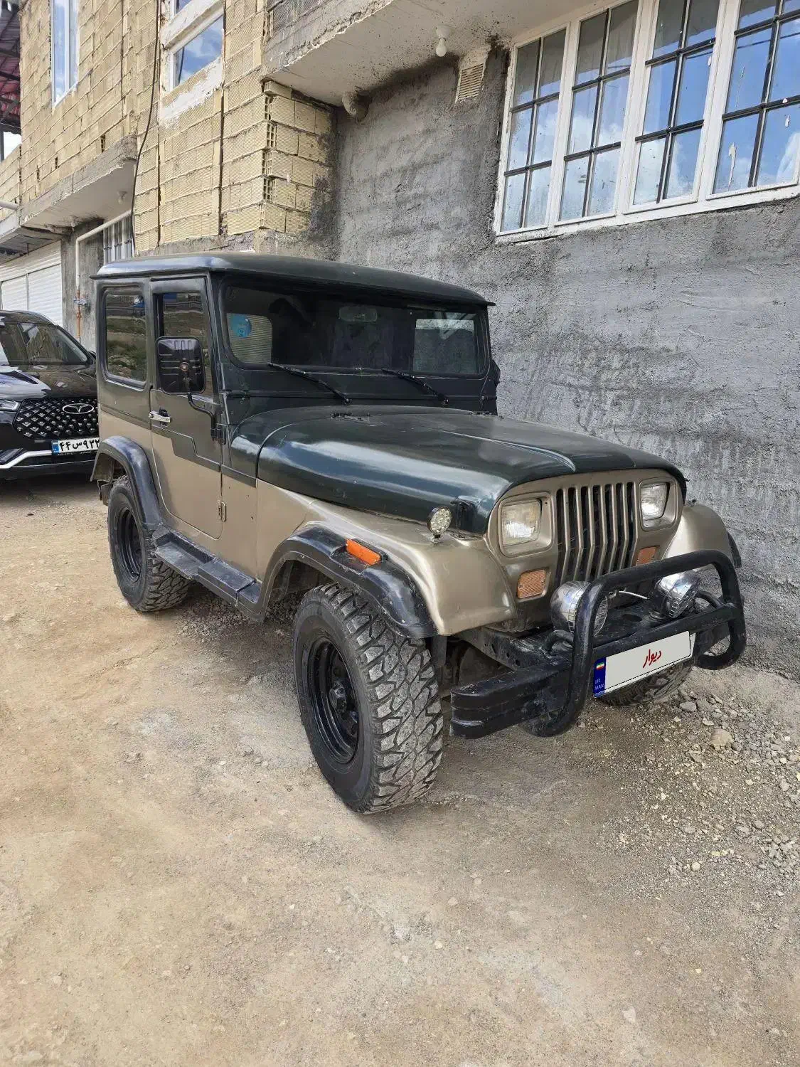 جیپ صحرا  مدل ۷۵ تمیز  نقد یا  معاوضه با خودرو|خودرو سواری و وانت|لردگان, |دیوار