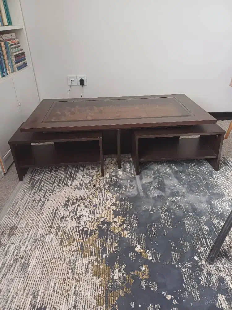 میز جلومبلی و چهار عسلی|مبلمان خانگی و میز عسلی|قم, دورشهر|دیوار