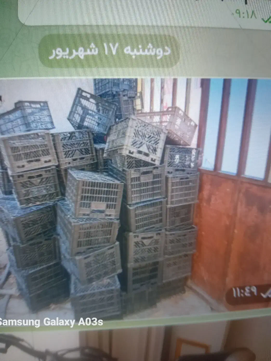 سبدجاگوجه۲۰۰عدد|ظروف نگهدارنده، پلاستیکی، یکبارمصرف|ازنا, |دیوار