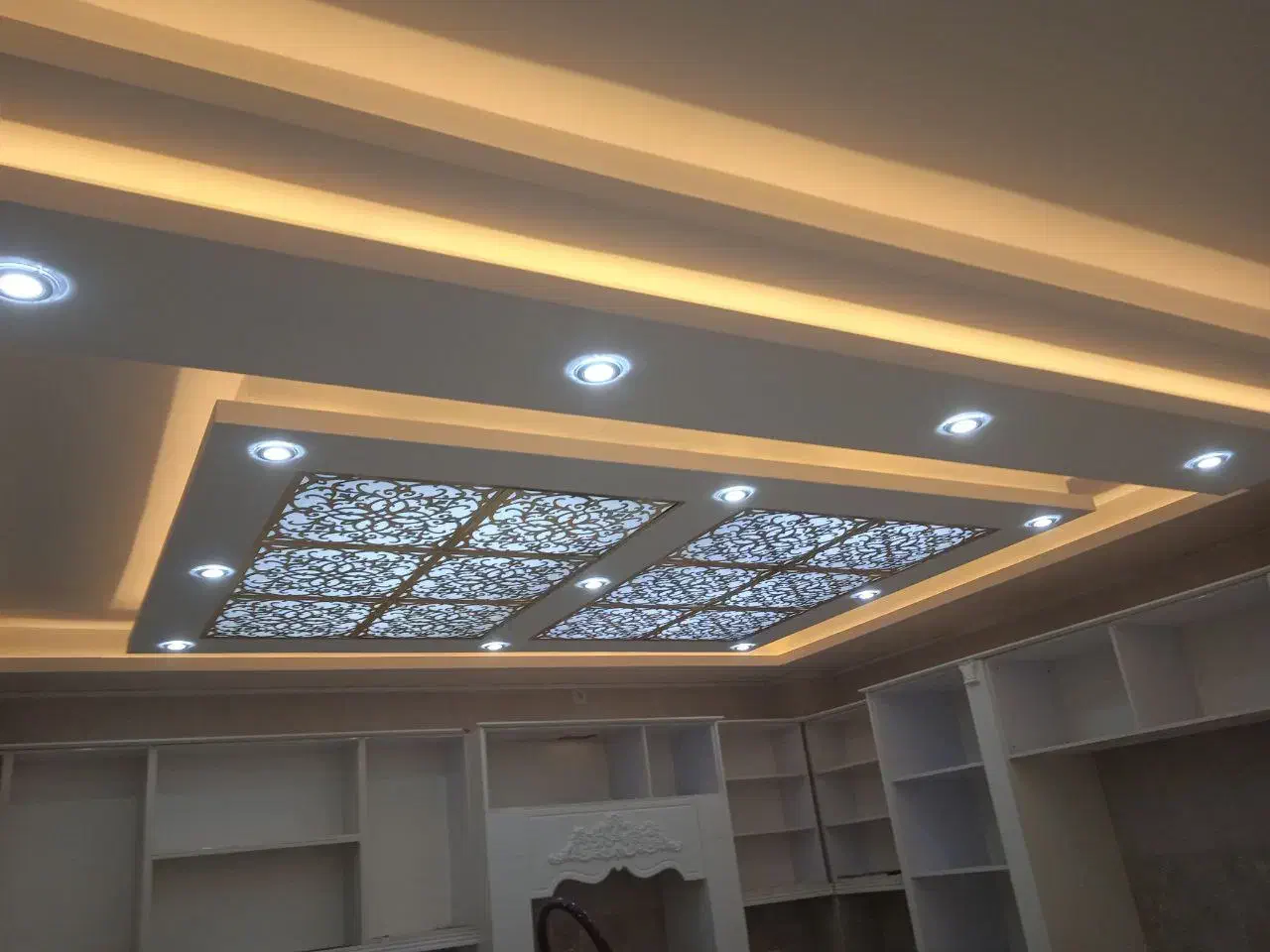 اجرای کناف نورپردازی و نقاشی|خدمات پیشه و مهارت|کرمانشاه, |دیوار