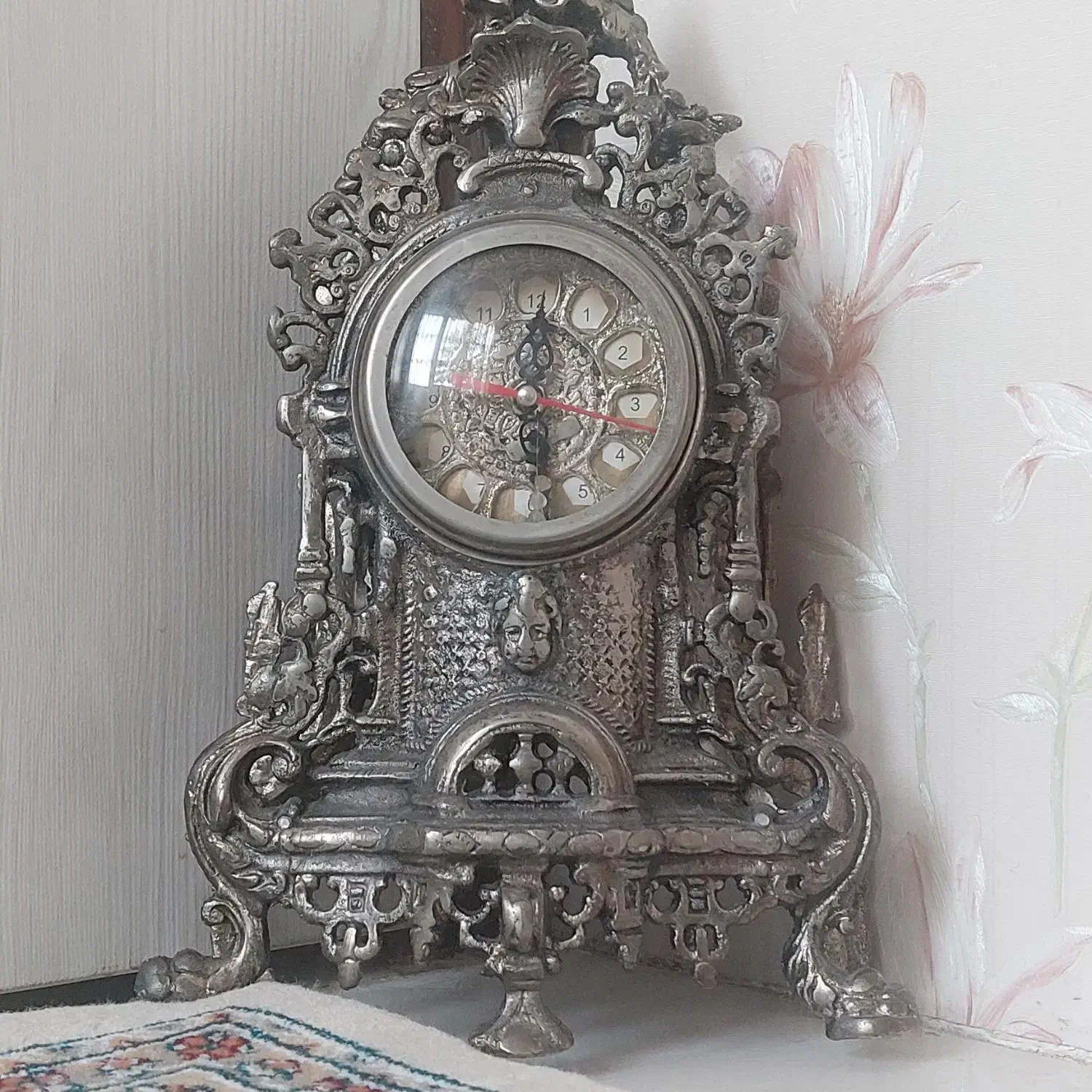 ساعت رومیزی سنگین|کلکسیون اشیاء عتیقه|مشهد, نیروی هوایی|دیوار