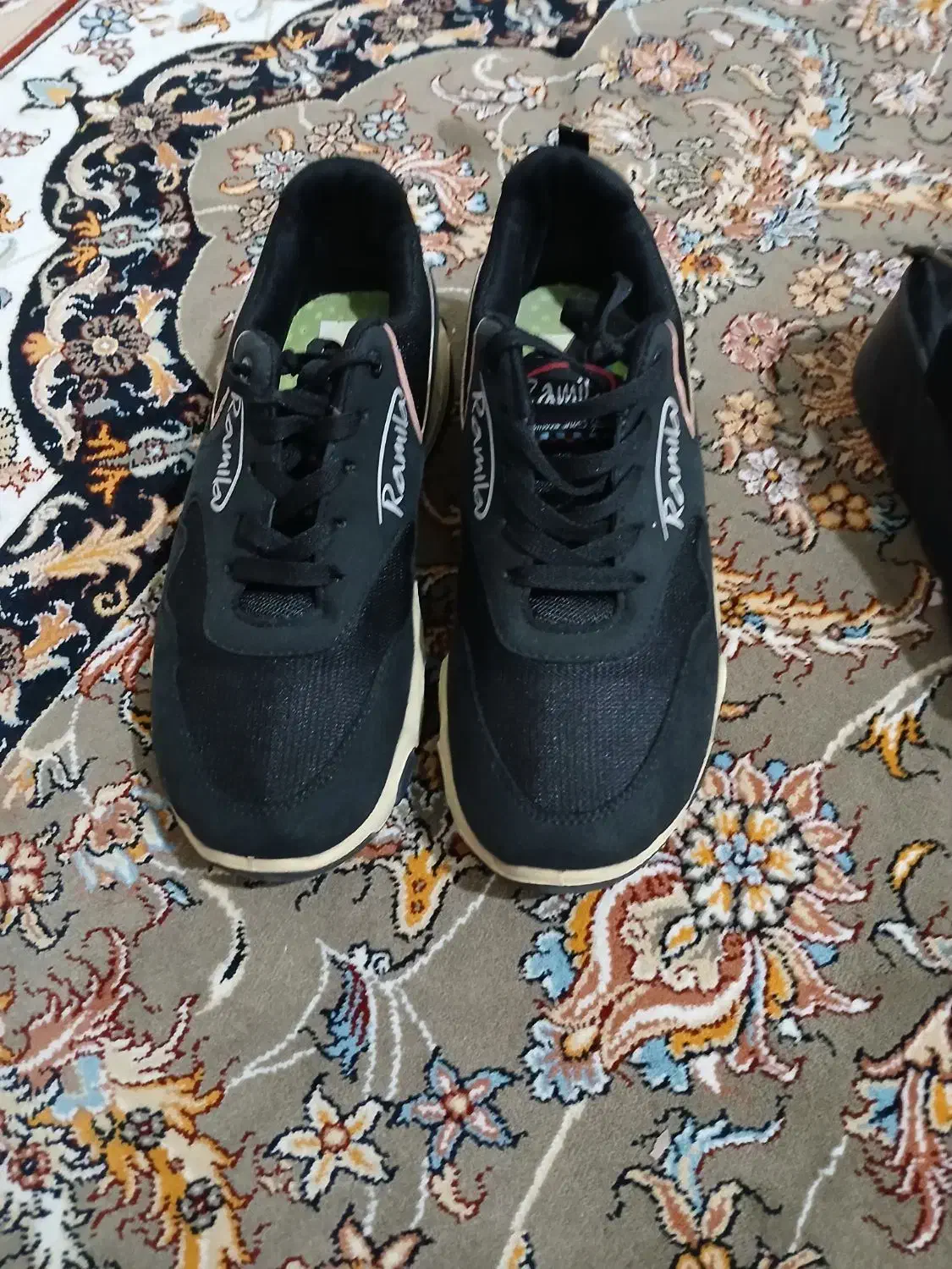 دوجفت کفش اسپرت وتابستانی مشکی|کیف، کفش، کمربند|ساوه, |دیوار