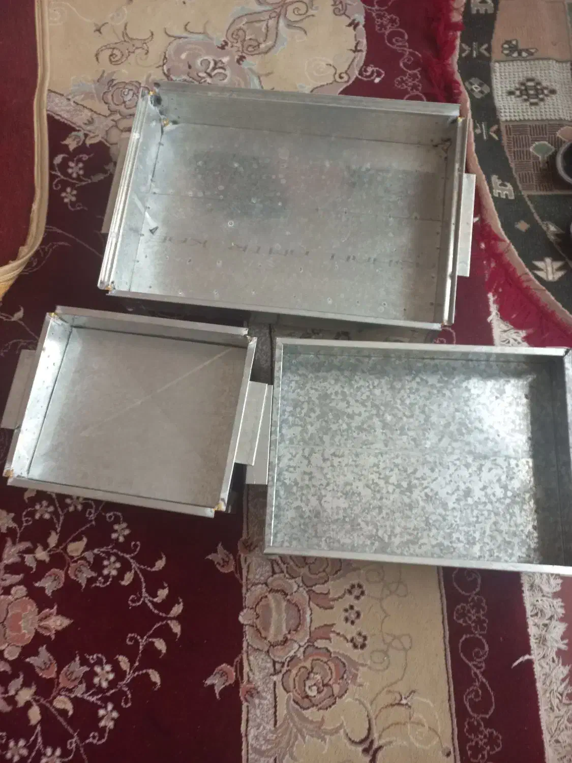 منقل کبابی جنس محکم ورق گالوانیزه|اجاق گاز و لوازم برقی پختوپز|شیراز, شهرک مخابرات|دیوار