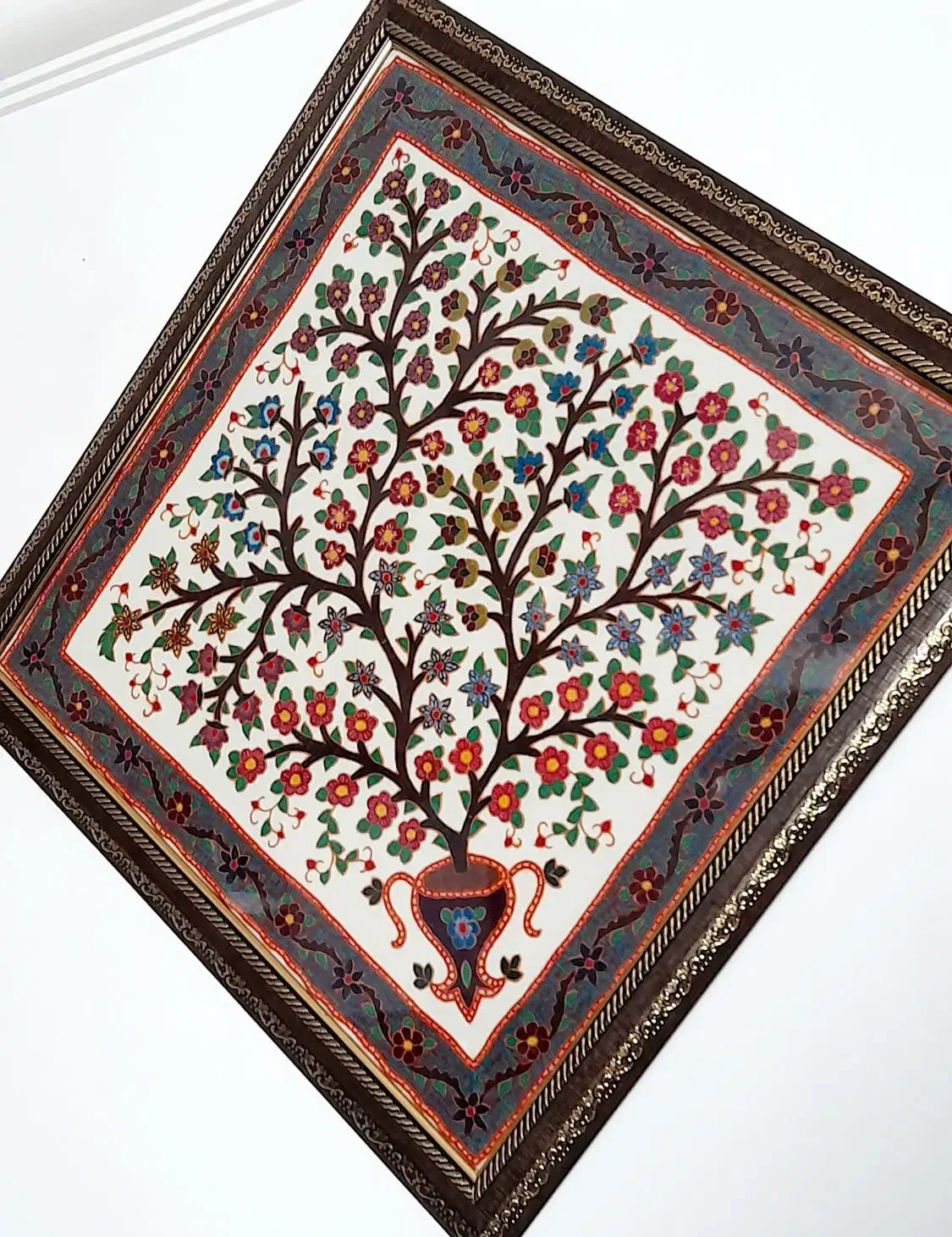 پته درخت زندگی|صنایع دستی و سایر لوازم تزئینی|کرمان, |دیوار