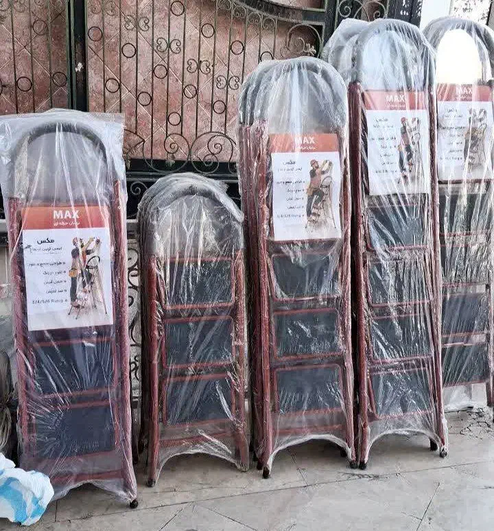 نردبان تاشو * نردبان پله پهن مقاوم * ارسال ، حضوری|ابزارآلات|مشهد, مصلی (کارمندان اول)|دیوار