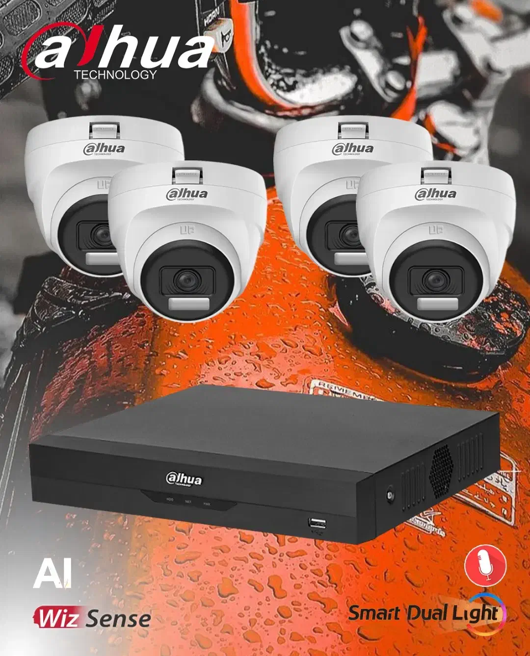 پک هشت عددی دوربین مداربسته داهوا|دوربین مداربسته|کرج, گلشهر|دیوار