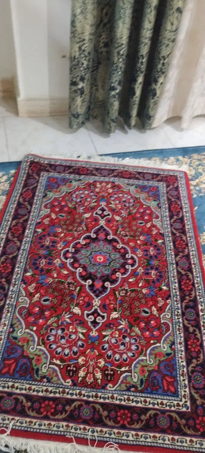 پشتی پیچ جوزان نو.|فرش|ملایر, |دیوار