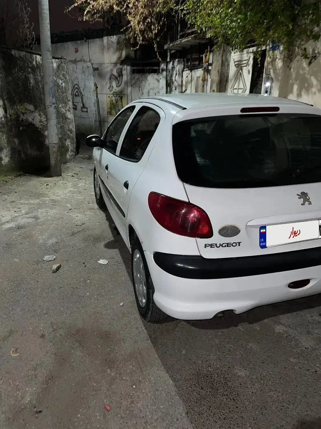 206 تیپ ۲ مدل ۸۹|خودرو سواری و وانت|ساری, |دیوار