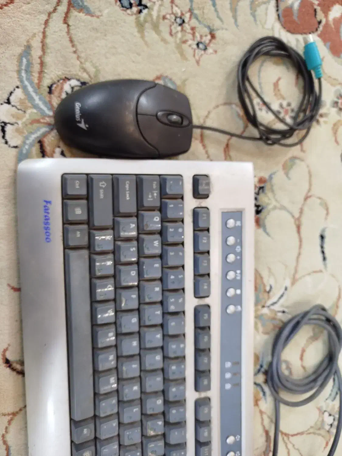 کیبرد و موس قدیمی سالم|قطعات و لوازم جانبی رایانه|قم, کلهری|دیوار
