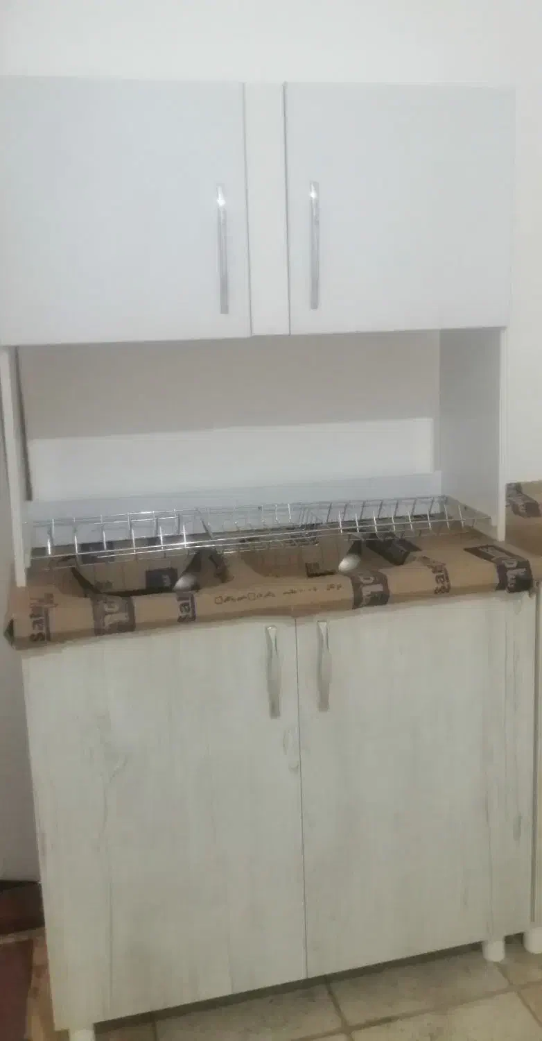 سینگ ظرفشویی با ابچک|آب‌چکان و نظم‌دهنده ظروف|کرمان, |دیوار