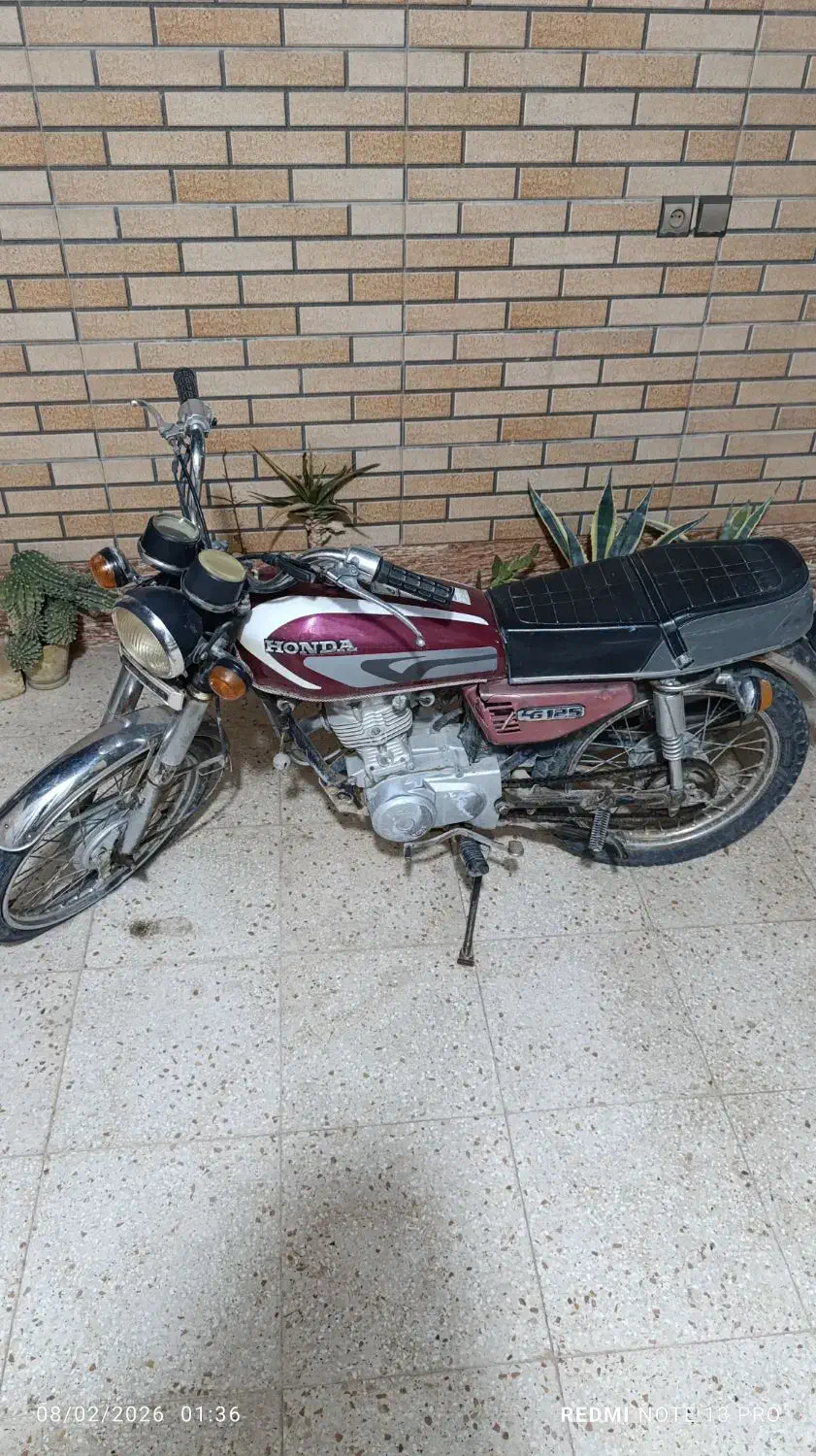 موتور هوندا 125مدل 86|موتورسیکلت|اصفهان, براآن شمالی|دیوار