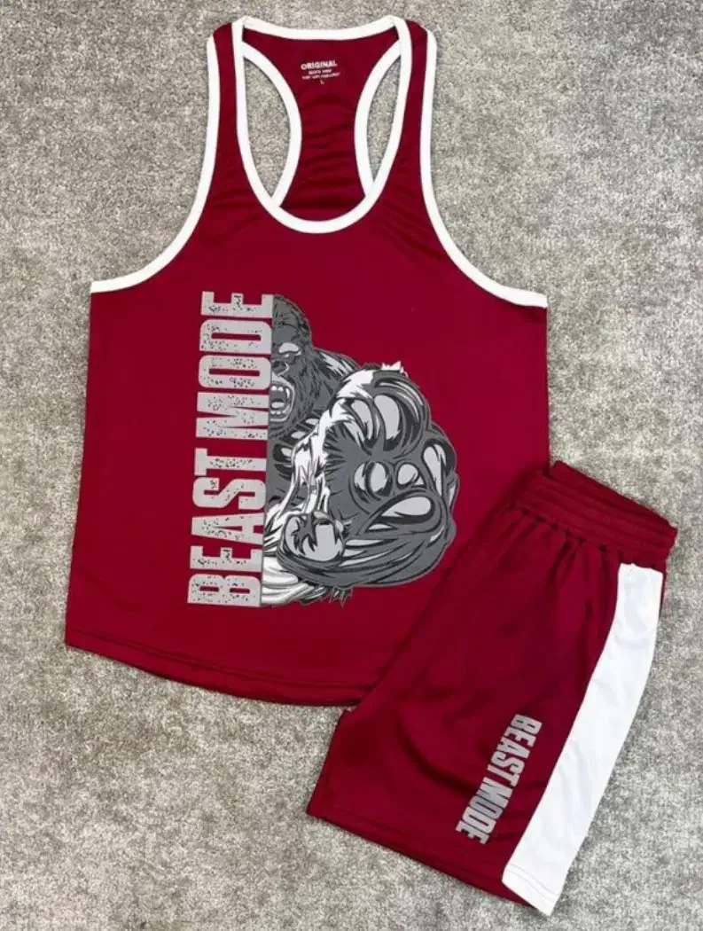 ست رکابی و شلوارک پشت قهرمانی بدنسازی ورزشی|لباس|کرج, گوهردشت|دیوار