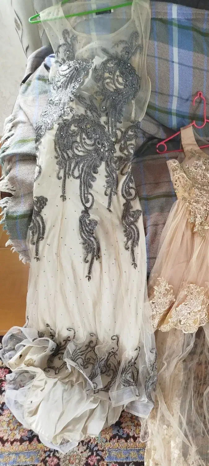 دوعددلباس مجلسی شیک وزیبا تاسایز۴۲و۴۴|لباس|خان ببین, |دیوار