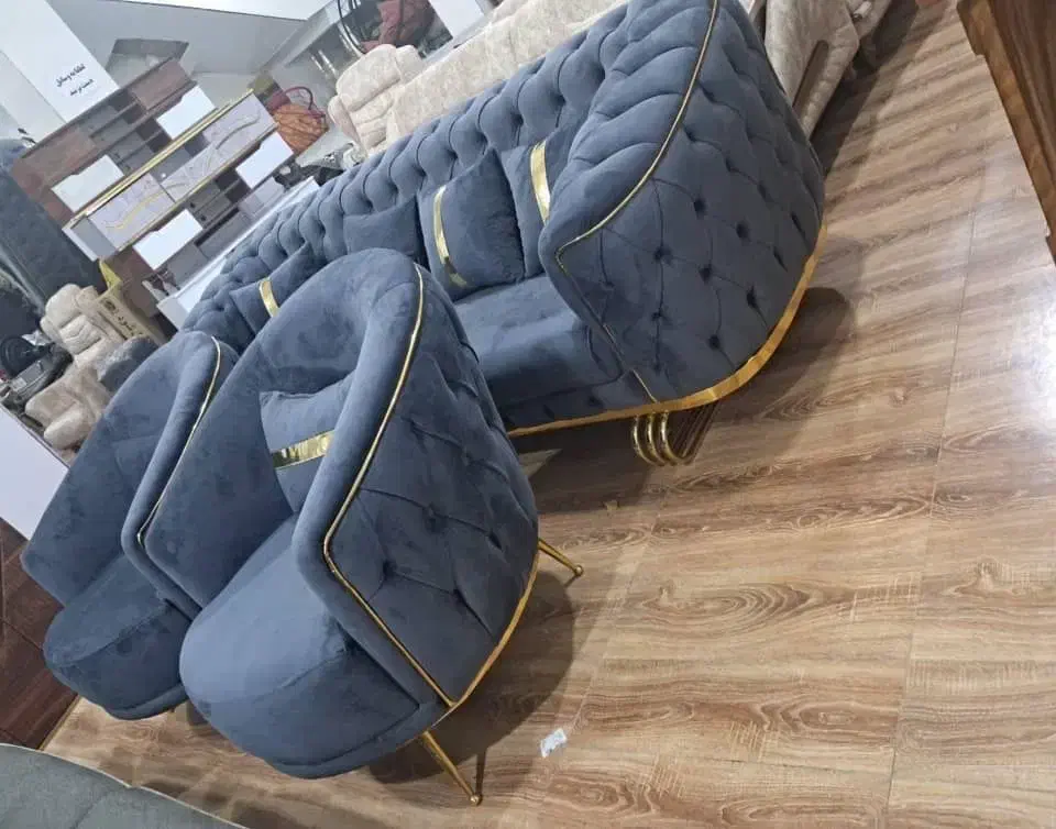 مبل راحتی/چستر لمسه دیاکو*|مبلمان خانگی و میز عسلی|قم, باغ شریفی|دیوار