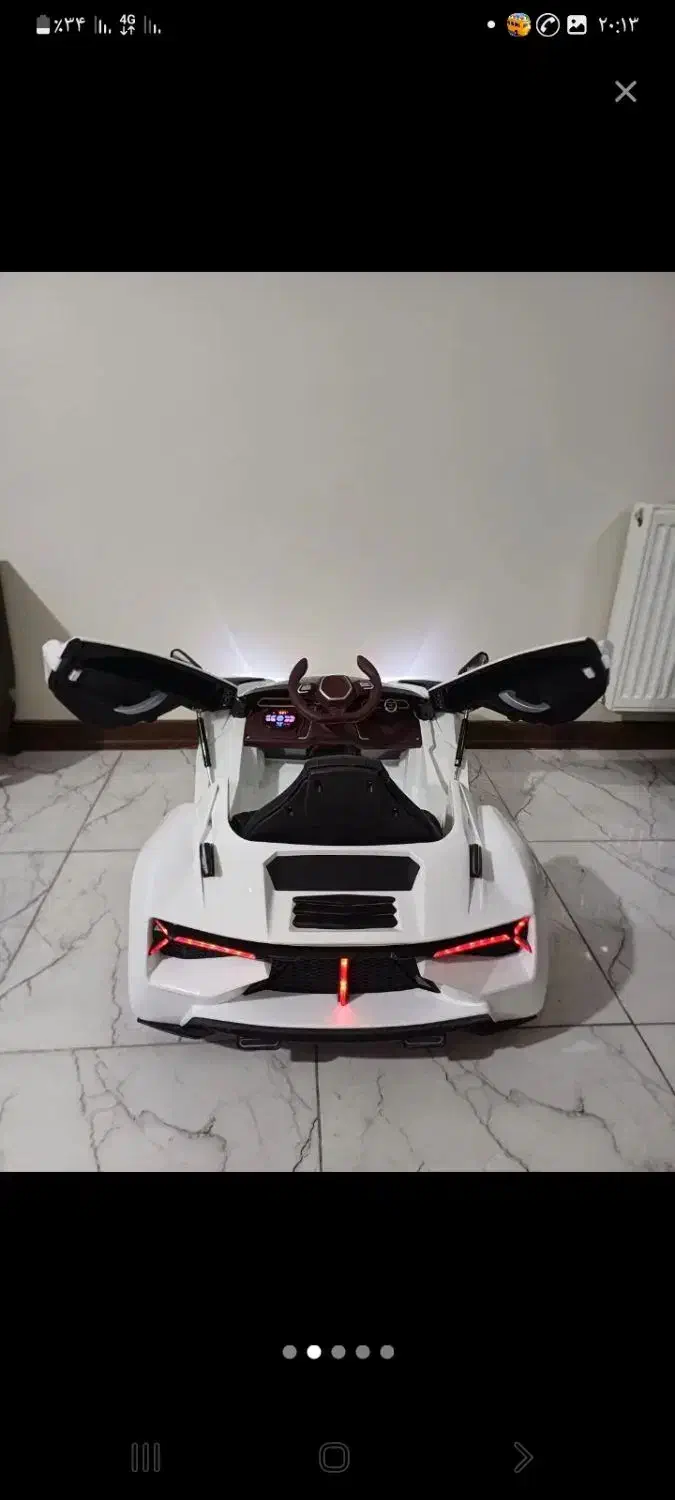 ماشین شارژی در حد نو|اسباب‌بازی بچه|باغستان, |دیوار