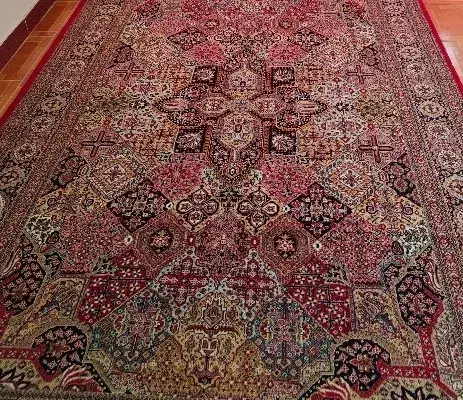 یک تخته فرش ۱۲ متری در حد نو|فرش|خرمآباد (تنکابن), |دیوار