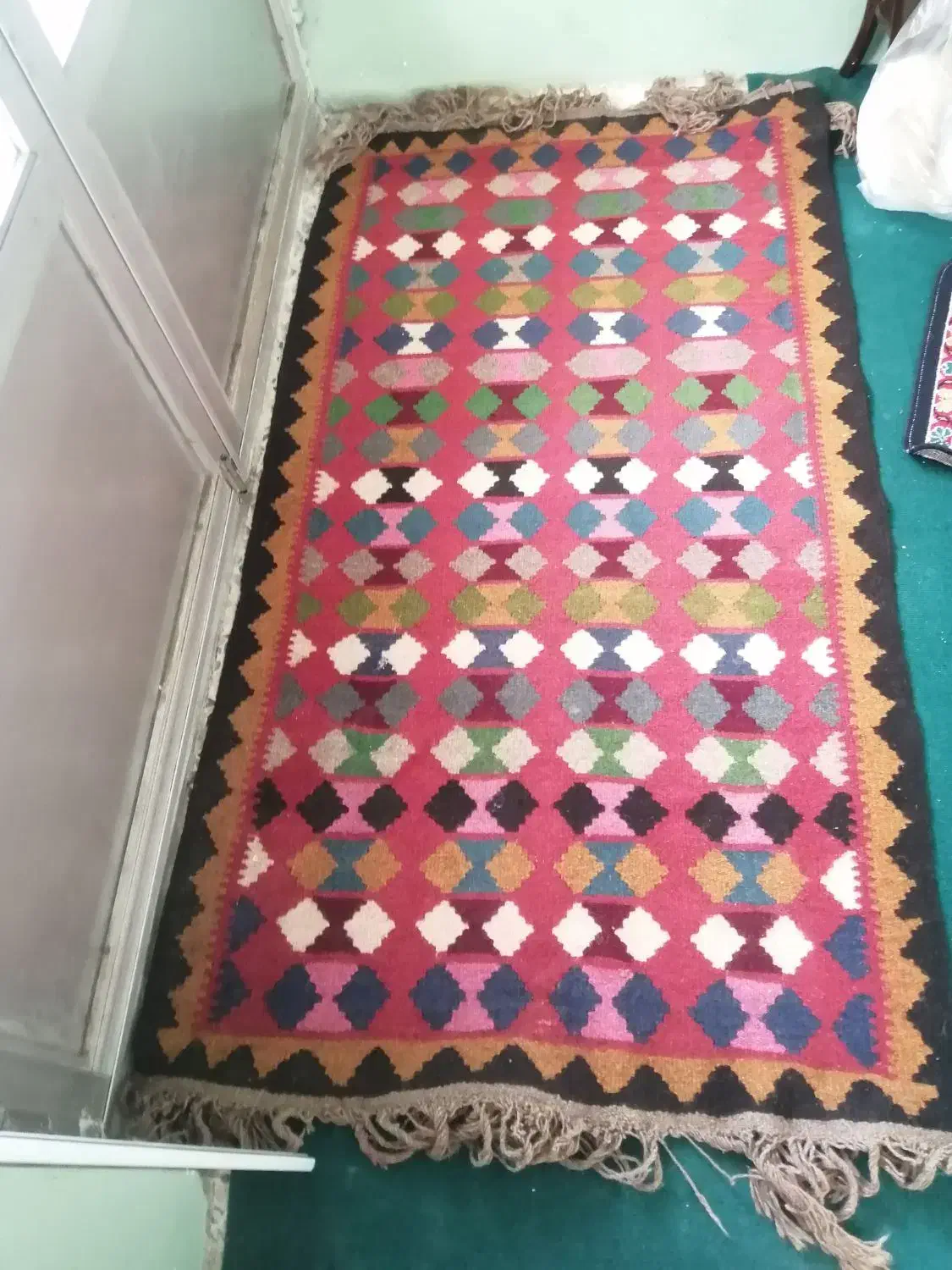 گلیم|گلیم، جاجیم، گبه|رشت, کوی حسینی|دیوار