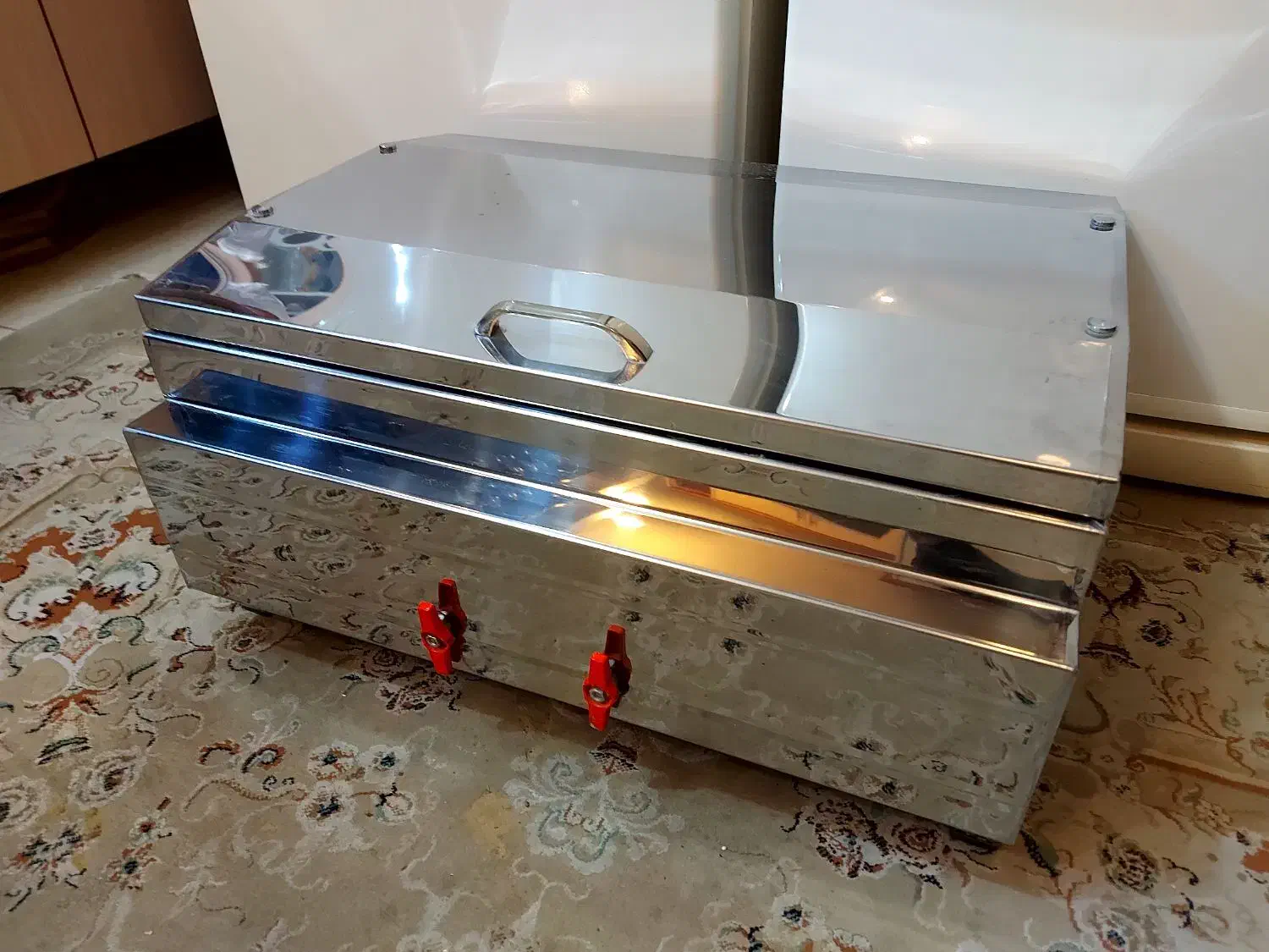 کباب پز صندوقی بزرگ یا باربیکیو|اجاق گاز و لوازم برقی پختوپز|کرج, ساسانی (قلمستان)|دیوار