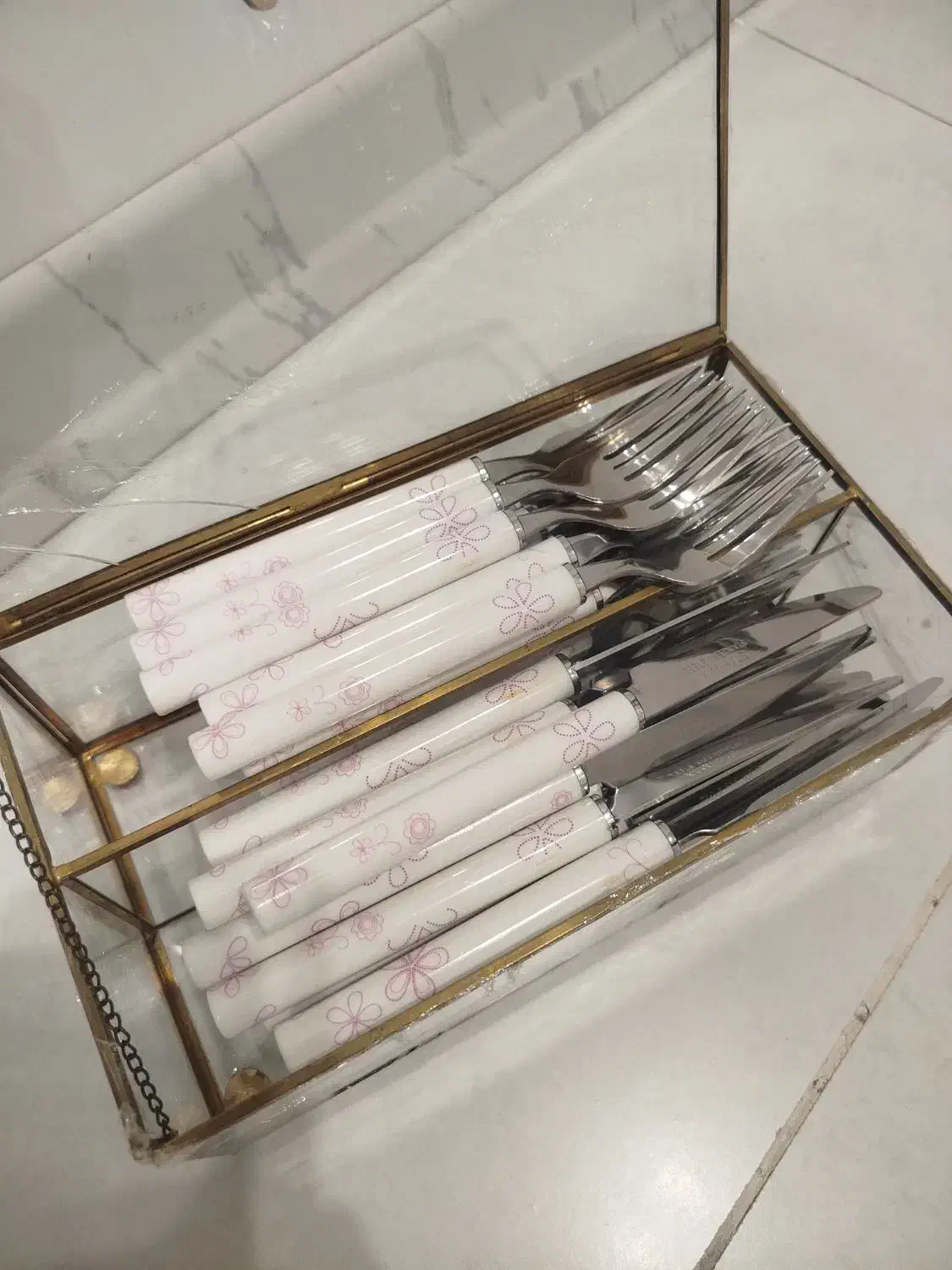 چاقو وچنگال میوه خوری|ظروف سرو و پذیرایی|قرچک, شهرک گلها|دیوار