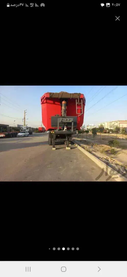 تریلی کمپرسی دو محور|خودرو سنگین|تخت سلیمان, |دیوار