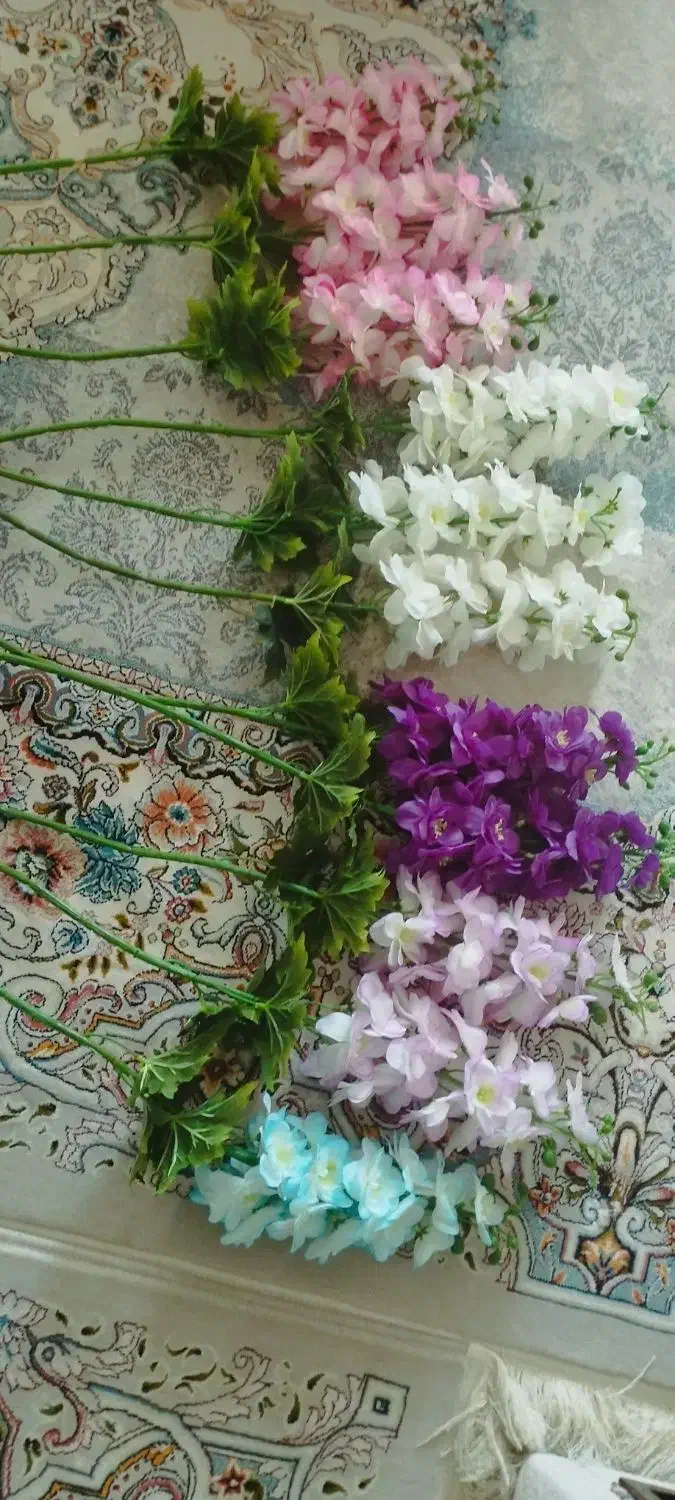 ۱۱شاخه گل همراه باگلدان|گل مصنوعی|بروجرد, |دیوار