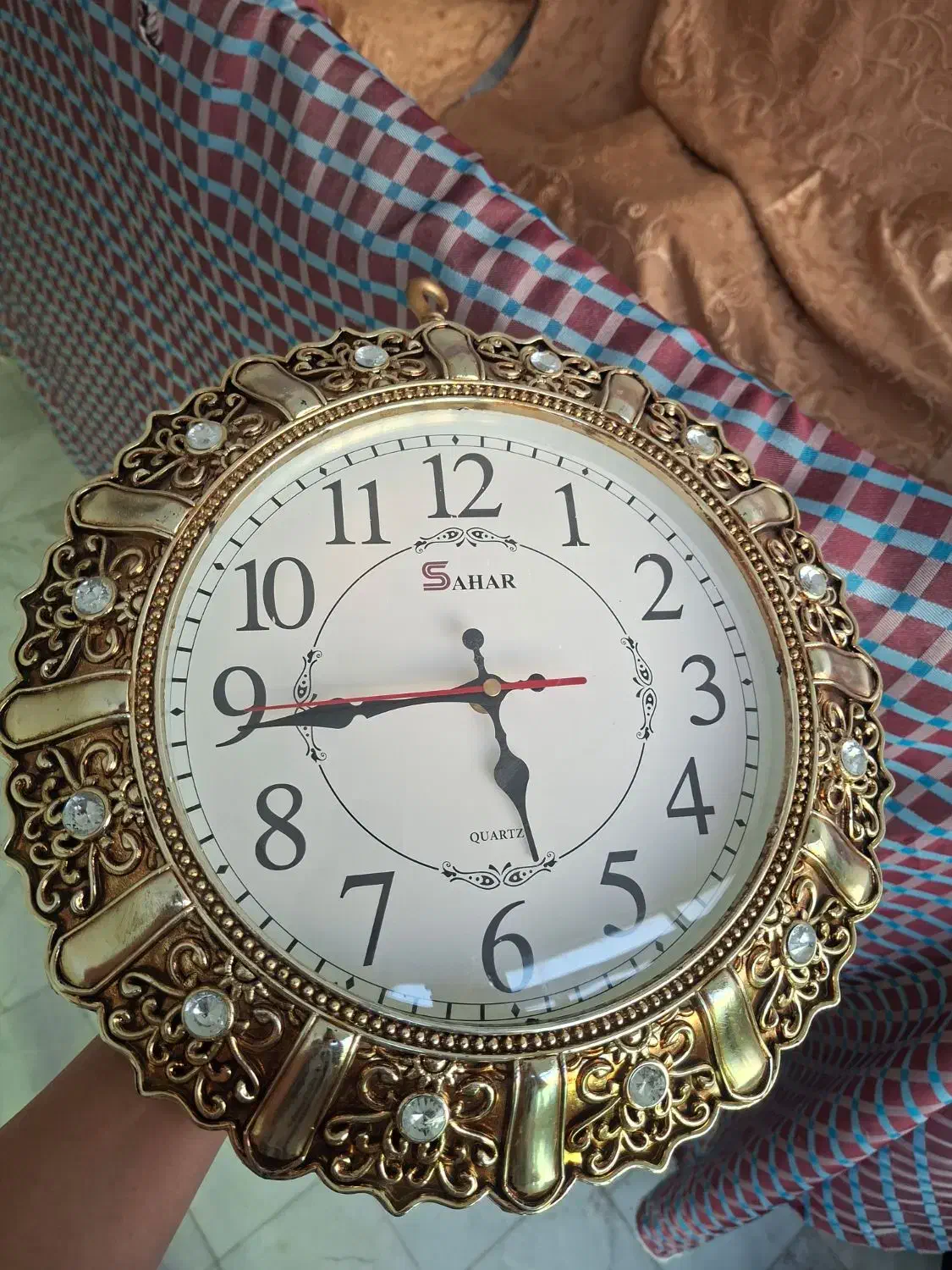 ساعت|ساعت دیواری و تزئینی|قم, ولیعصر|دیوار