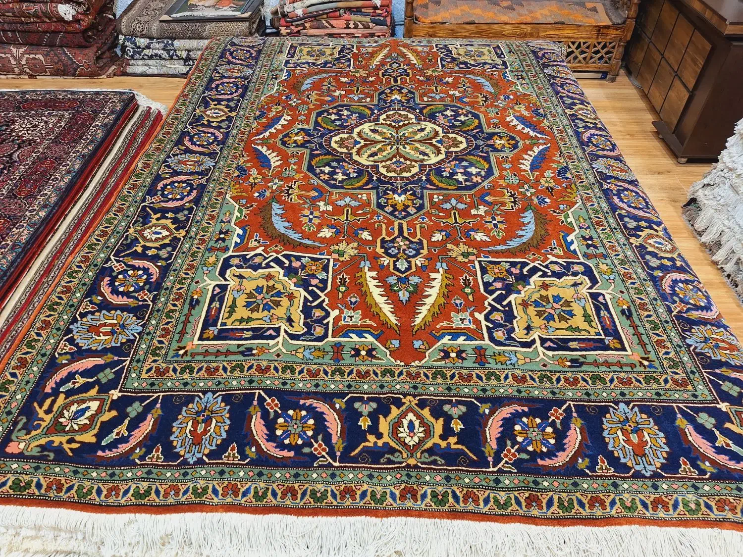 قالی ۶متری دستباف اردبیل نقشه هریس|فرش|تهران, اکباتان|دیوار