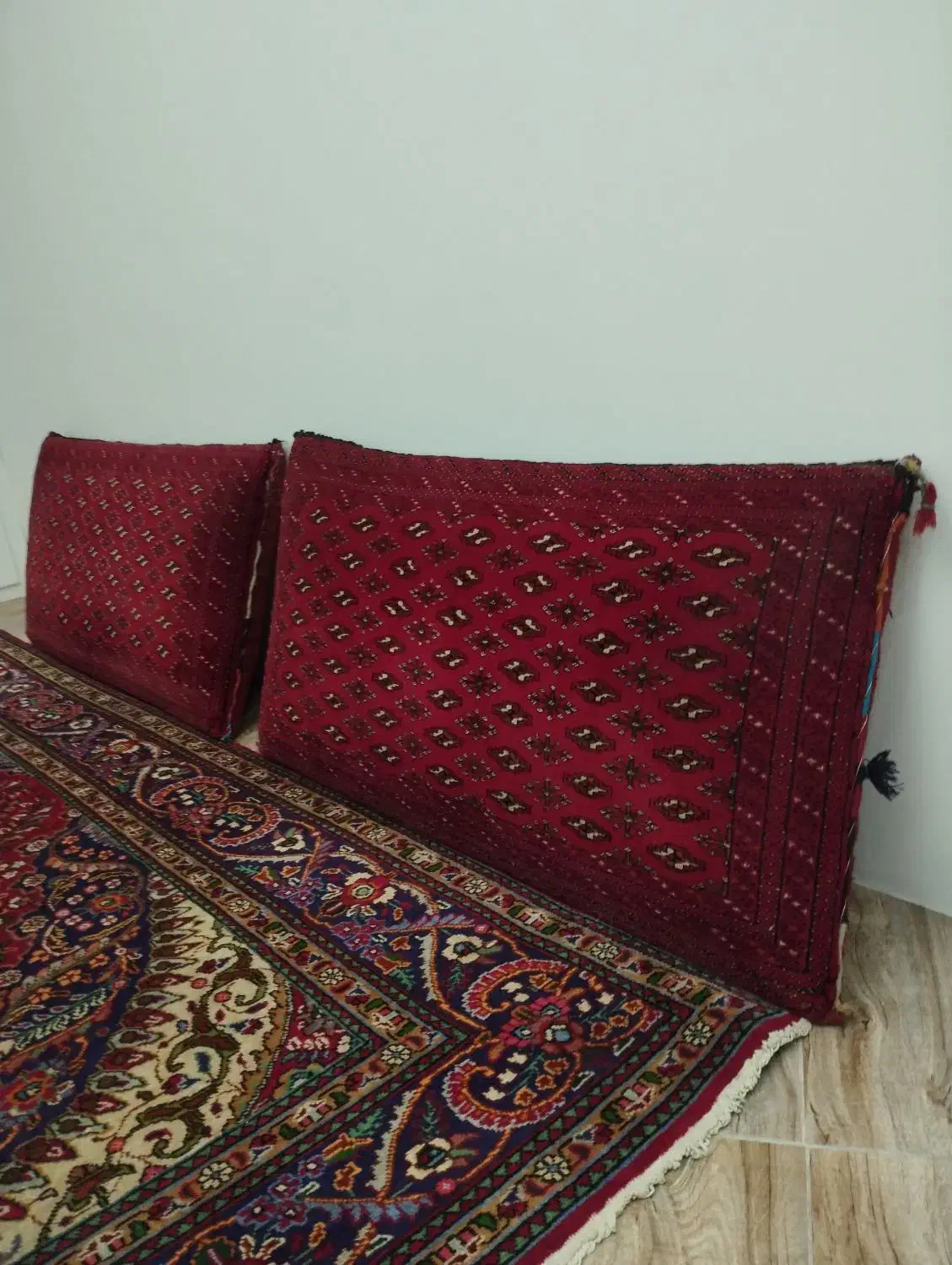 پشتی دست بافت ترکمنی|پشتی|گنبد کاووس, |دیوار