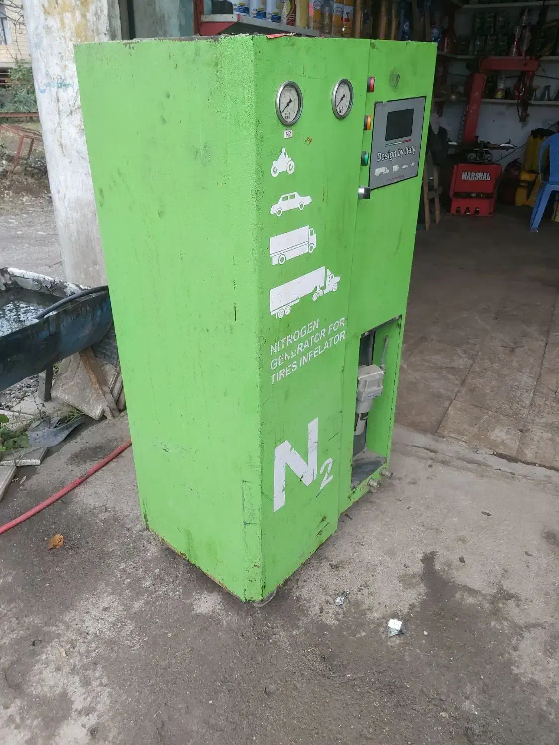 دستگاه باد نیتروژن|ماشینآلات صنعتی|حویق, |دیوار