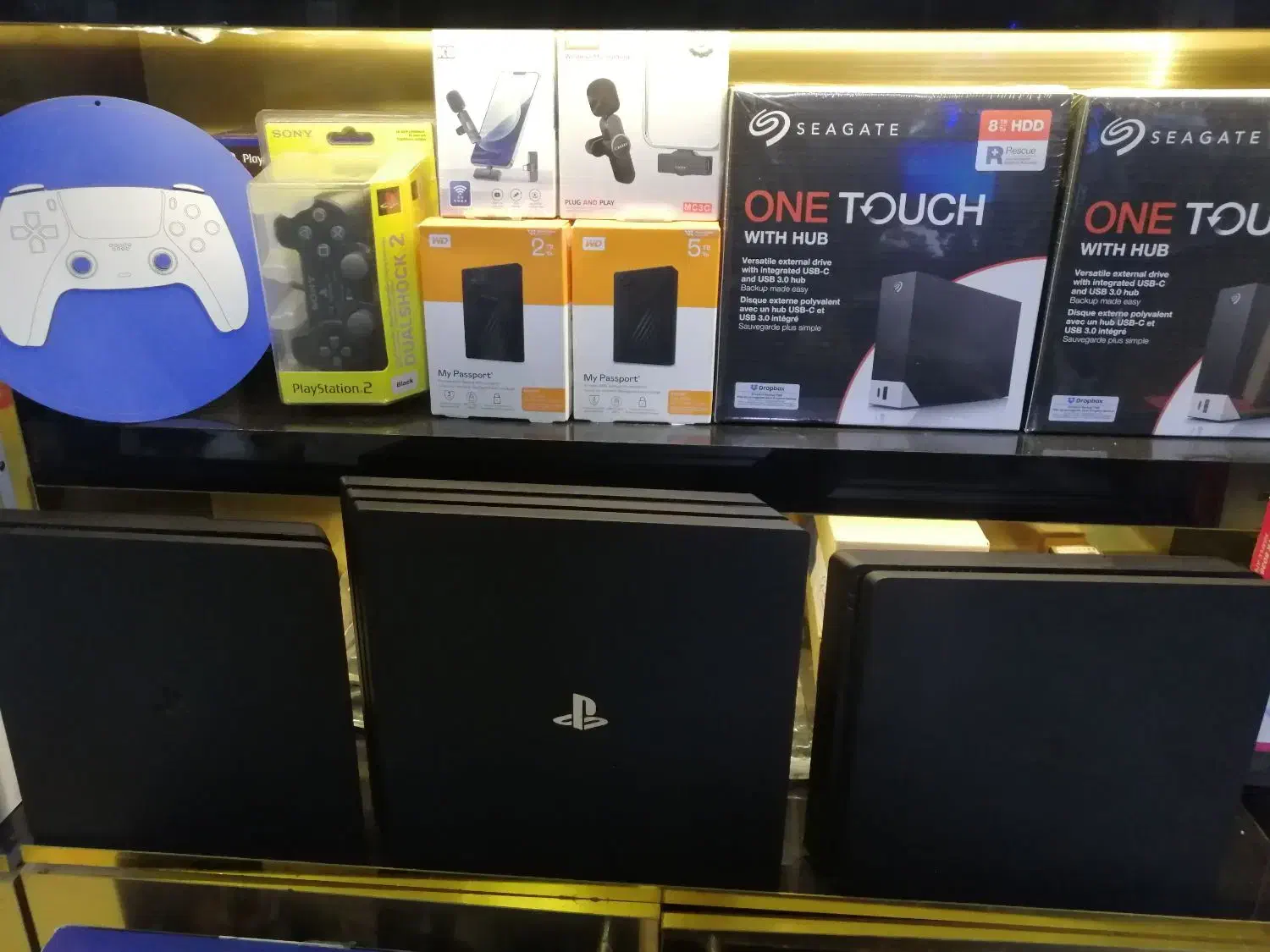 کنسول ۴ پرو کپی خور دو دسته در حد|کنسول، بازی ویدئویی و آنلاین|ری, اقدسیه|دیوار