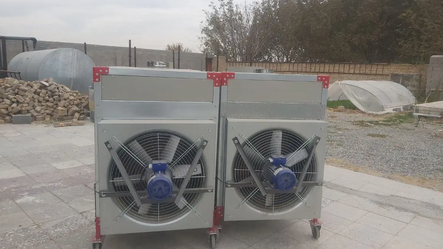 بخاری گلخانه با مشعل|بخاری، هیتر، شومینه|فلاورجان, |دیوار