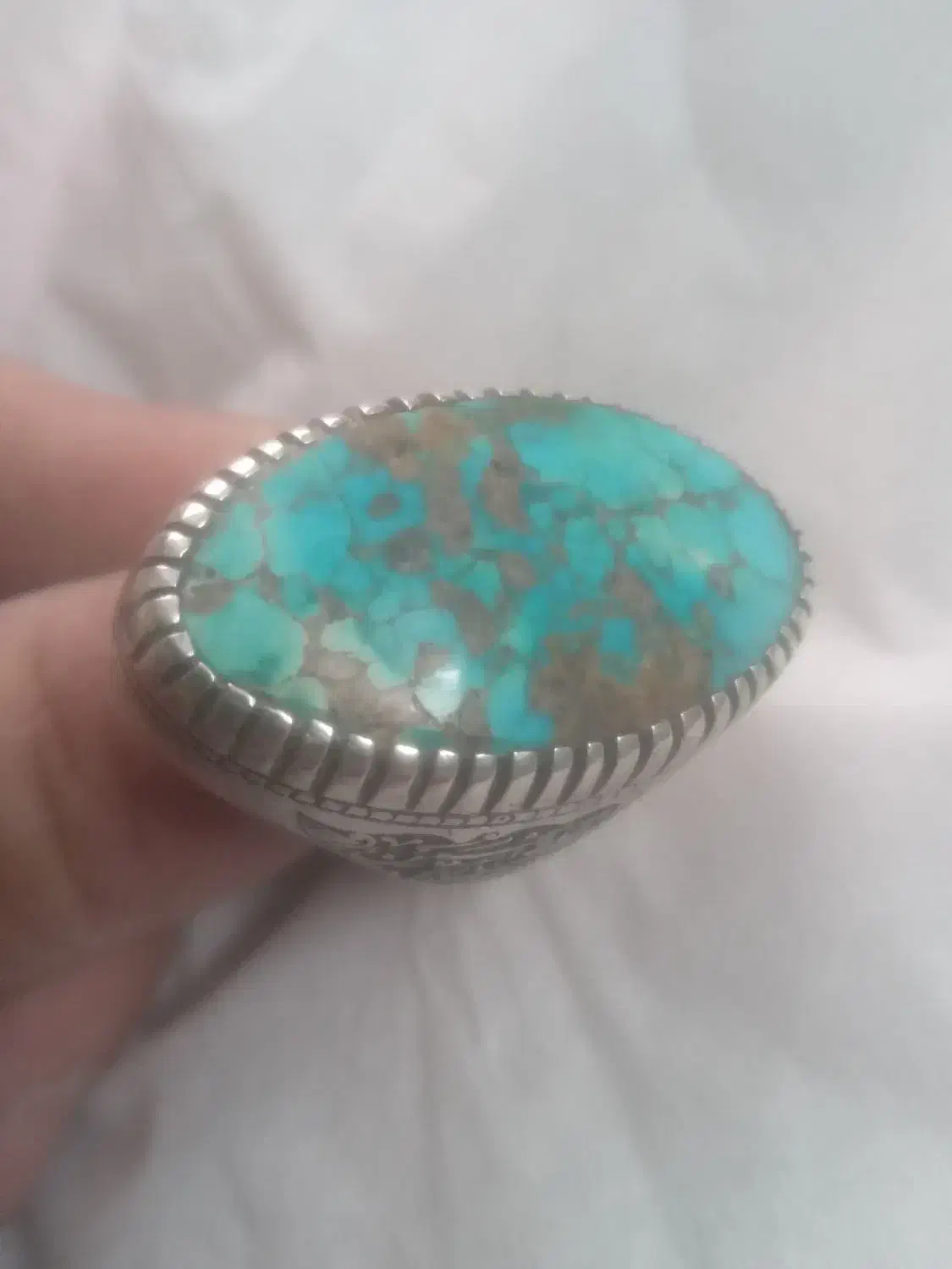 انگشتر فیروزه|کلکسیون اشیاء عتیقه|تربت‌حیدریه, طالقانی|دیوار