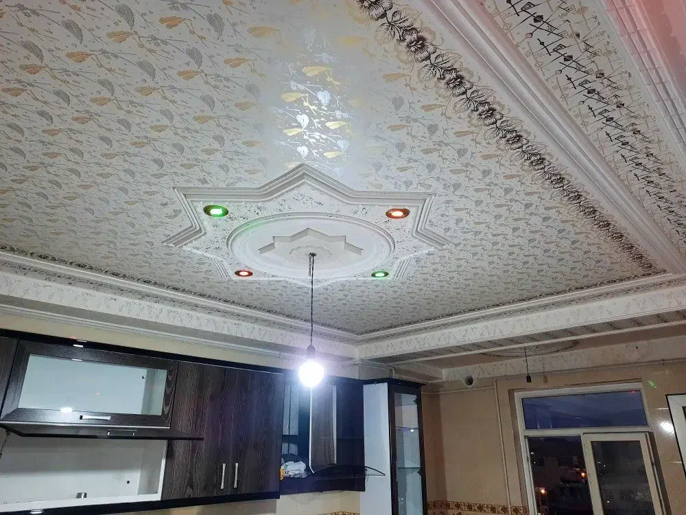 دکراسیون منزل، نقاشی ساختمان طرح کاغذدیواری|خدمات پیشه و مهارت|نهاوند, |دیوار