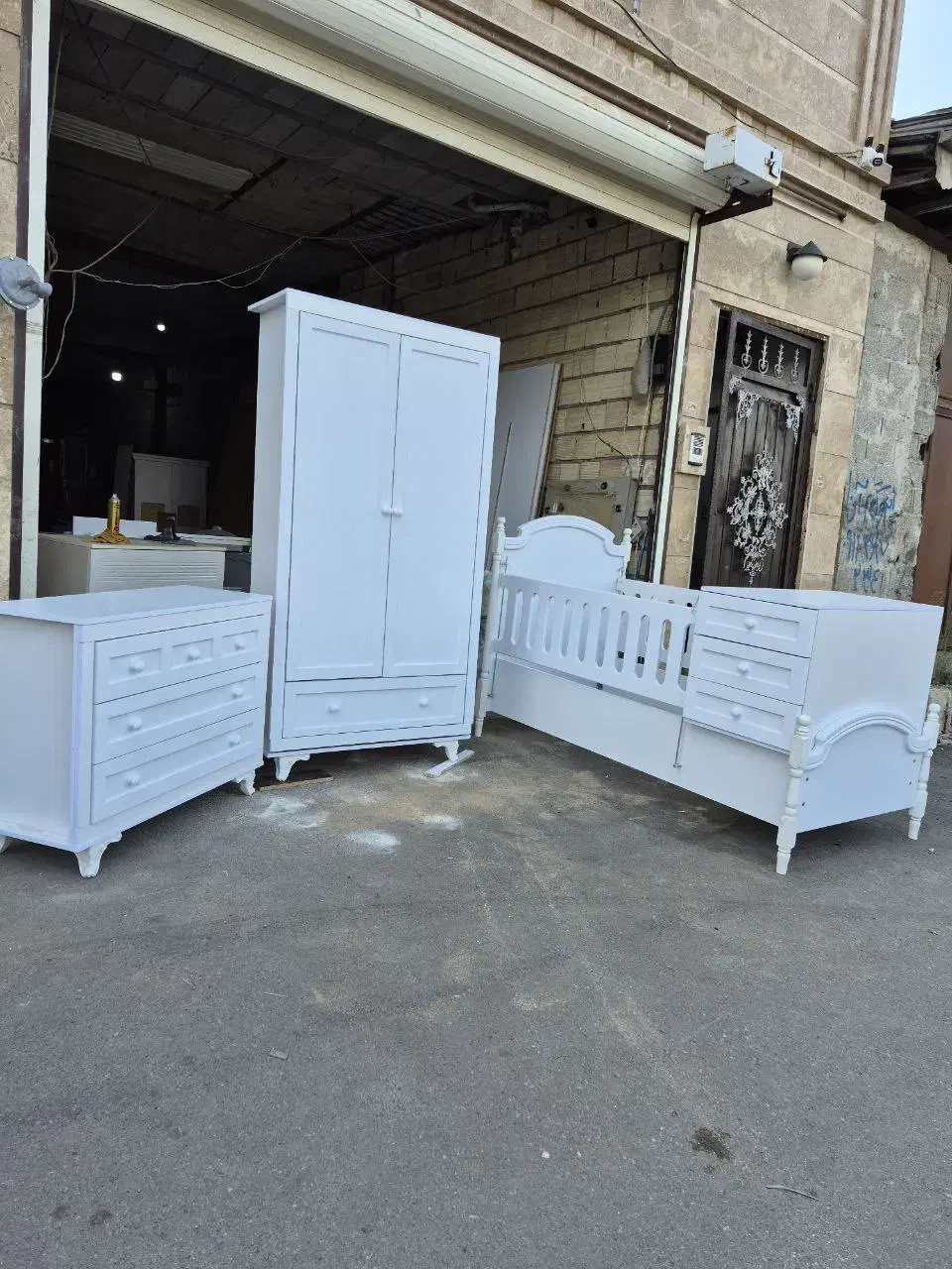 کمد لباس تخت دومنظوره و دراور سیسمونی|تخت و صندلی بچه|رشت, بازار|دیوار