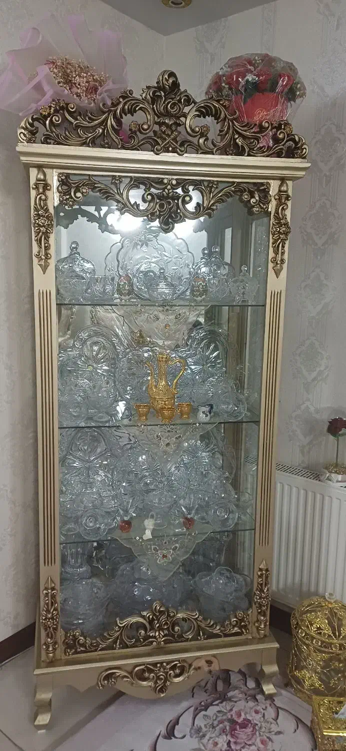 ویترین شیشه ای|بوفه، ویترین، کنسول|باقرشهر, |دیوار