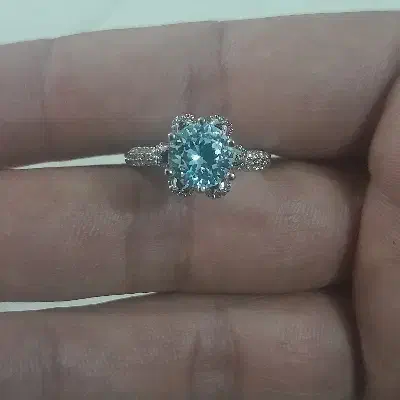 انگشتر رنگ ثابت نگین دار|بدلیجات|بروجرد, |دیوار