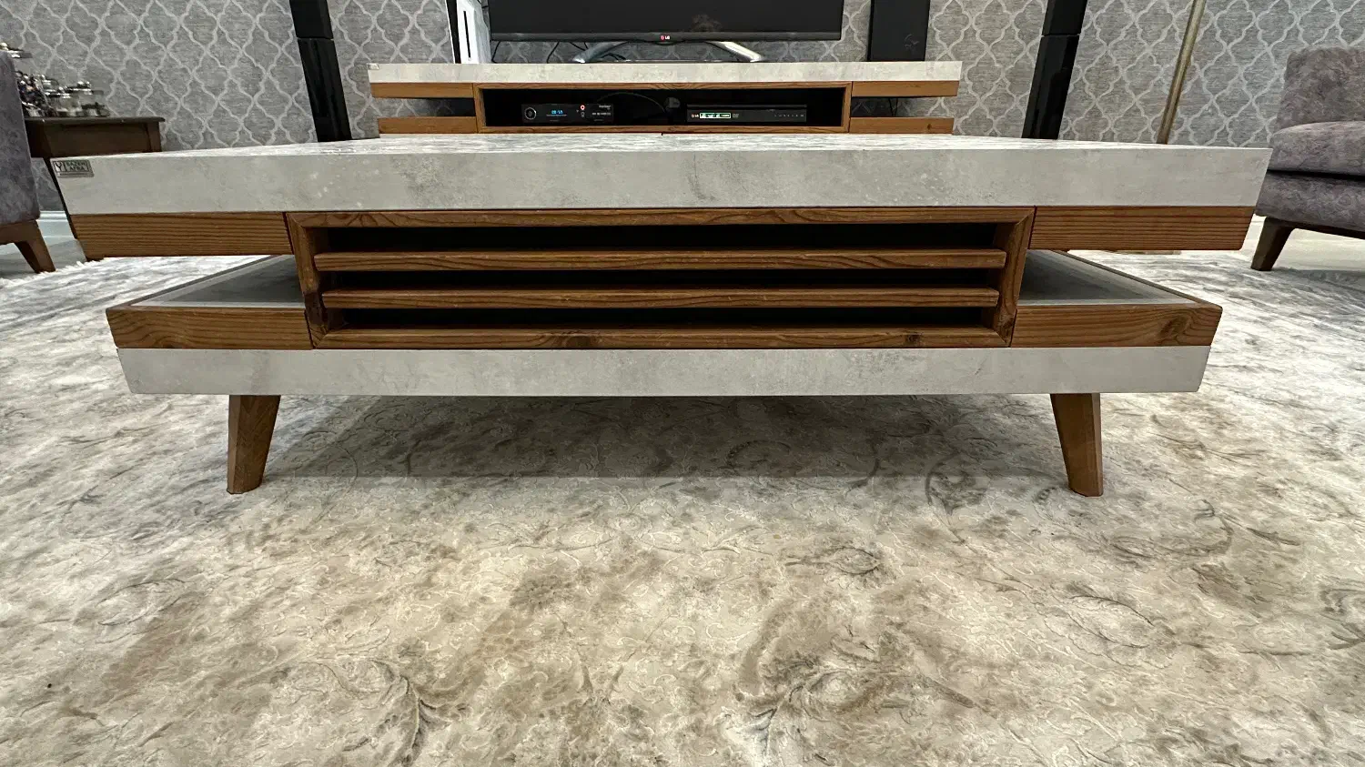 ست میز تلویزیون و جلو مبلی|میز تلویزیون|رشت, بلوار گیلان|دیوار