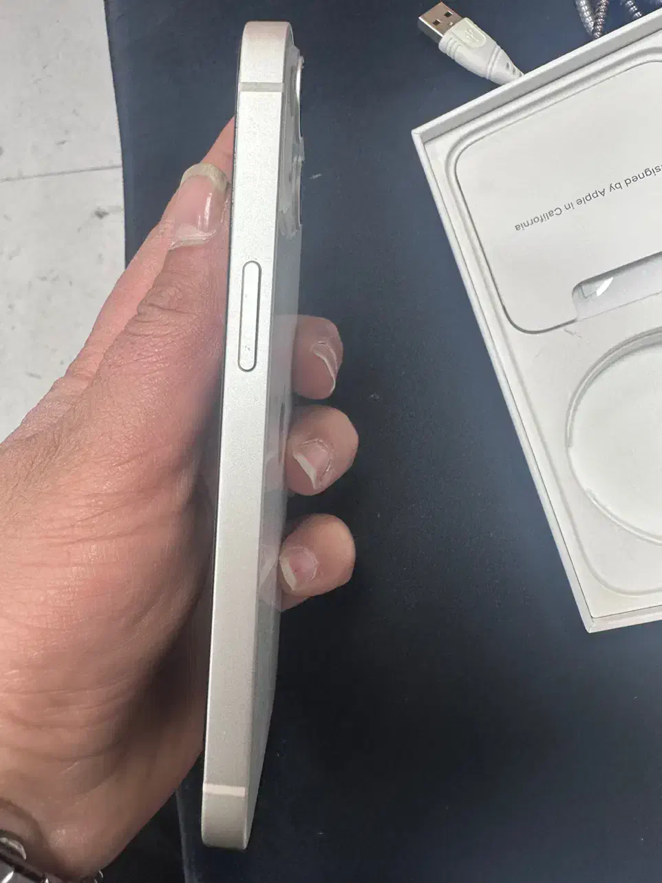 ایفن ۱۳ نرمال  باطری ۸۲٪  بدون خط و خش و بازشدگی|موبایل|یاسوج, |دیوار