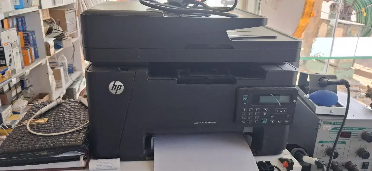 پرینتر۴کاره hp M127fn|پرینتر، اسکنر، کپی، فکس|رزن, |دیوار
