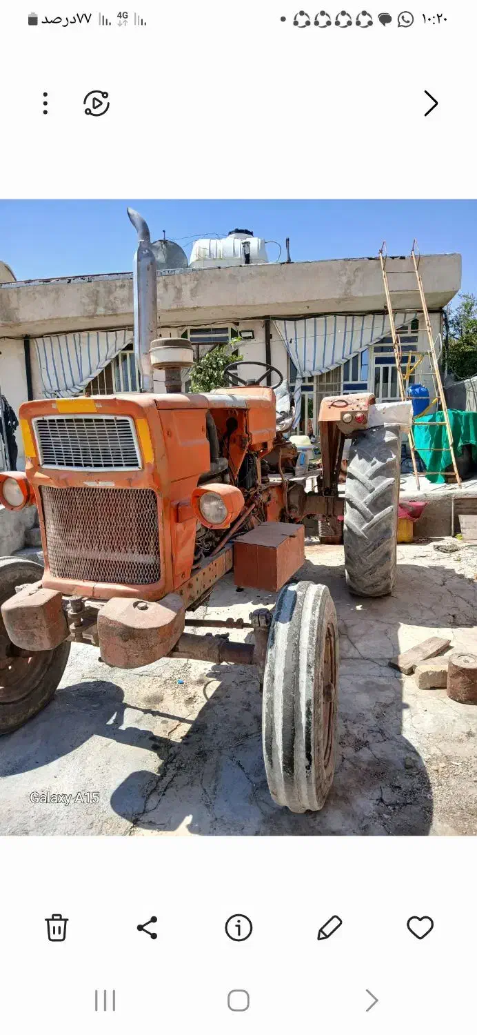 فروش تراکتور رومانی مدل 61 معاوضه با سواری|خودرو سنگین|میمند, |دیوار