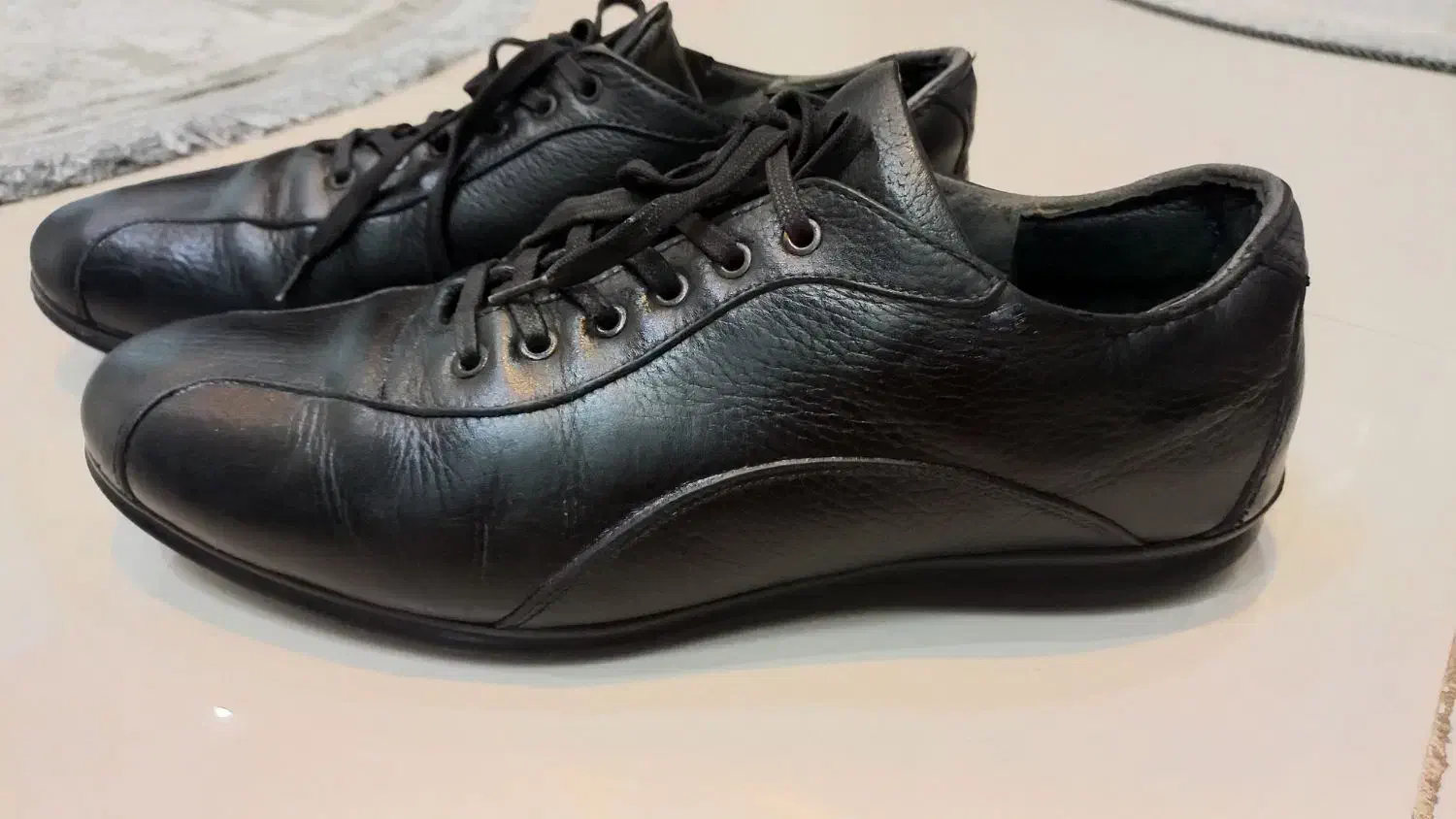 کفش مردانه چرم سایز ۴۳|کیف، کفش، کمربند|دلیجان, |دیوار